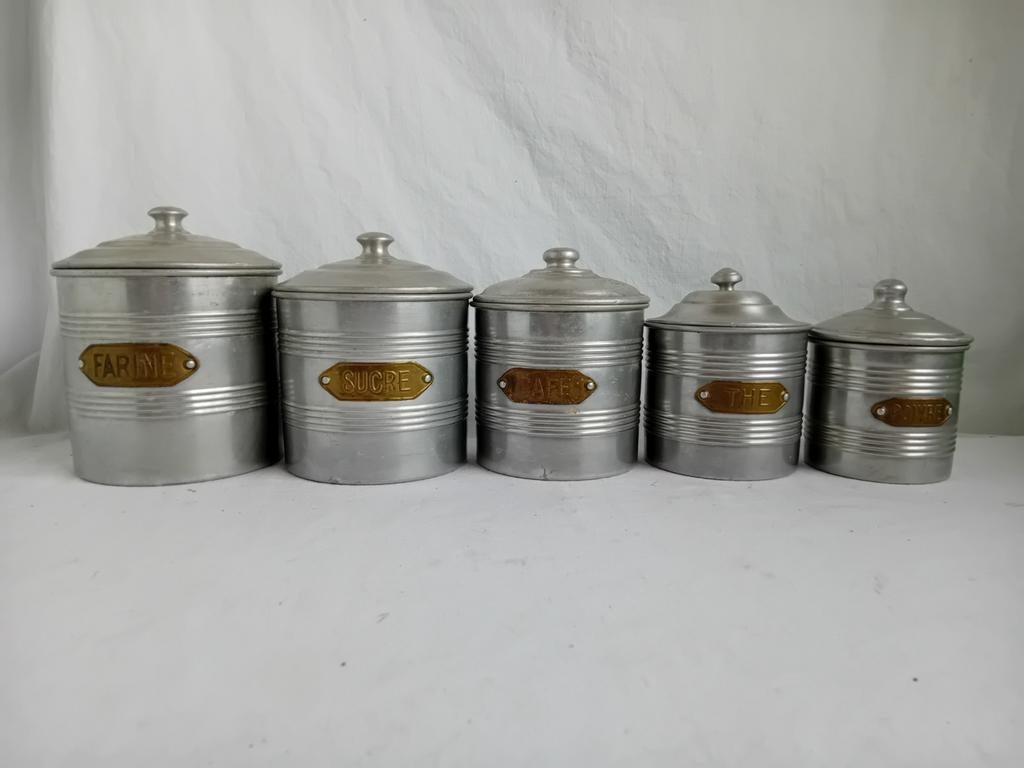 Set van 8 kruidendoosjes, Antiek en Kunst, Ophalen of Verzenden
