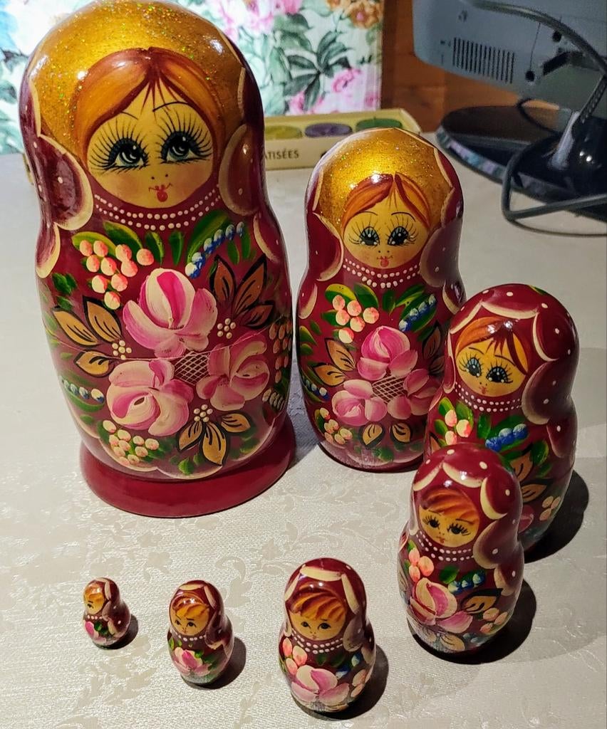 Traditionele Russische Matroesjka-poppen, Enlèvement, Neuf, Poupée