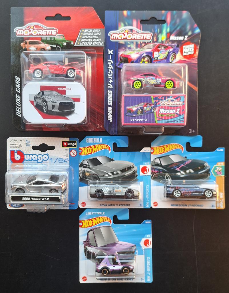 Nissan hot wheels majorette burago, Ophalen of Verzenden, Nieuw, Auto