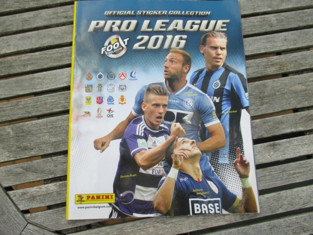 Album de Panini Pro League 2016, Enlèvement ou Envoi, Comme neuf, Plusieurs autocollants
