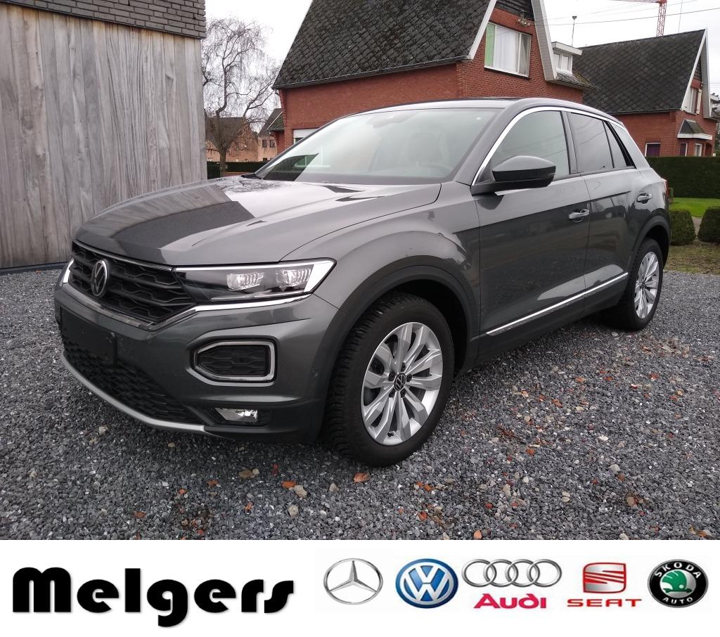 VW T-ROC 1.5 TSI ACT DSG SPORT IQ DRIVE, Auto's, 1498 cc, Leder en Stof, Bedrijf, Zilver of Grijs