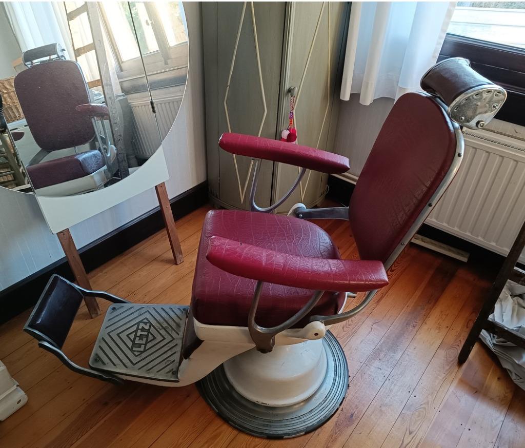 vintage barbierstoel - kappersstoel, Ophalen