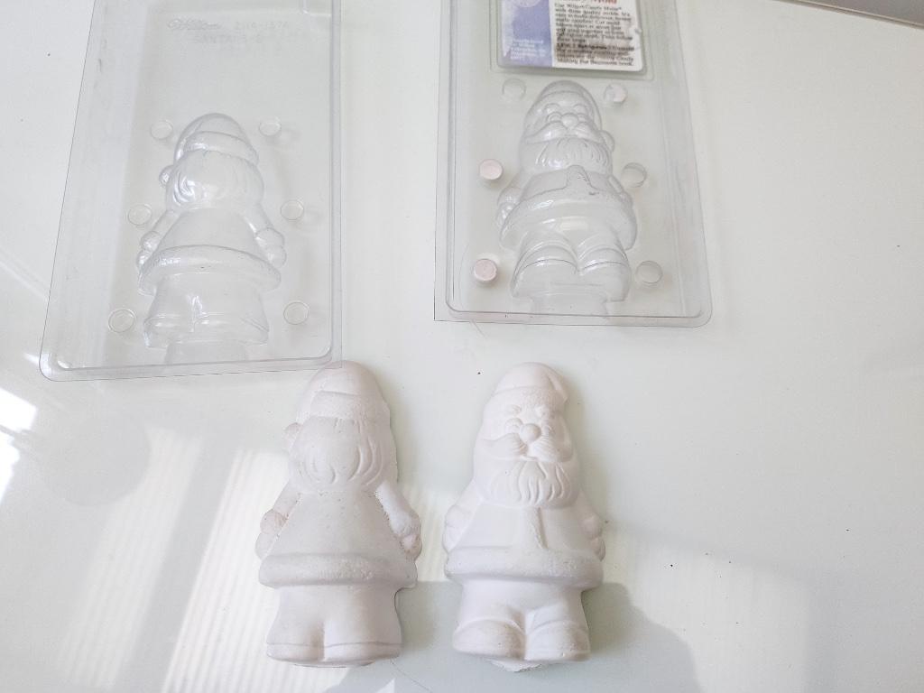 Moule pour figurine de Père Noël, Divers, Noël, Utilisé, Enlèvement