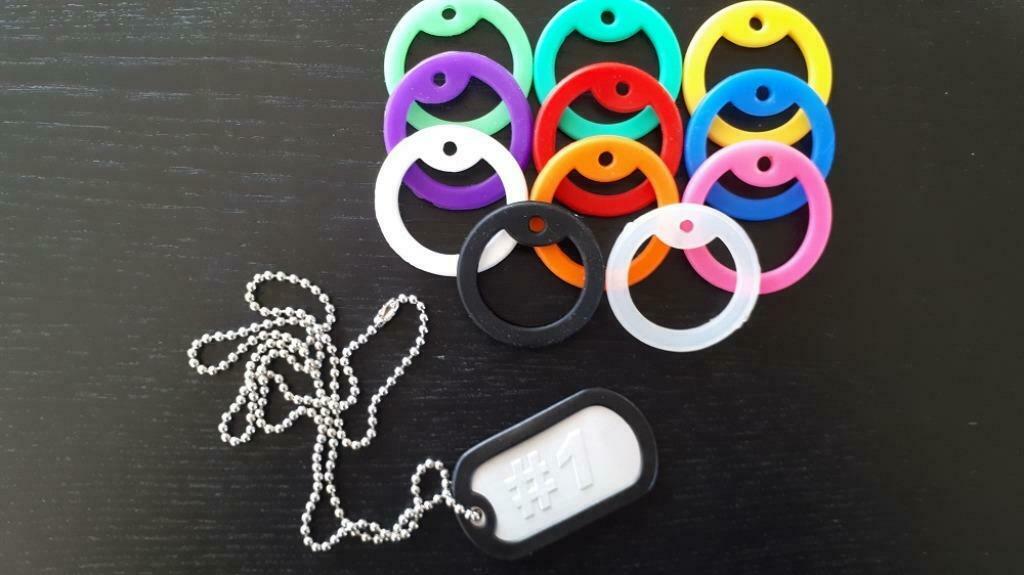 PROMO -50 % - Porte-nom Dogtag moto #1, Enlèvement ou Envoi, Neuf