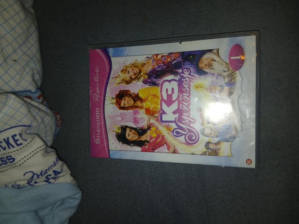 K3 en het ijsprinsesje, Cd's en Dvd's, Ophalen, Zo goed als nieuw