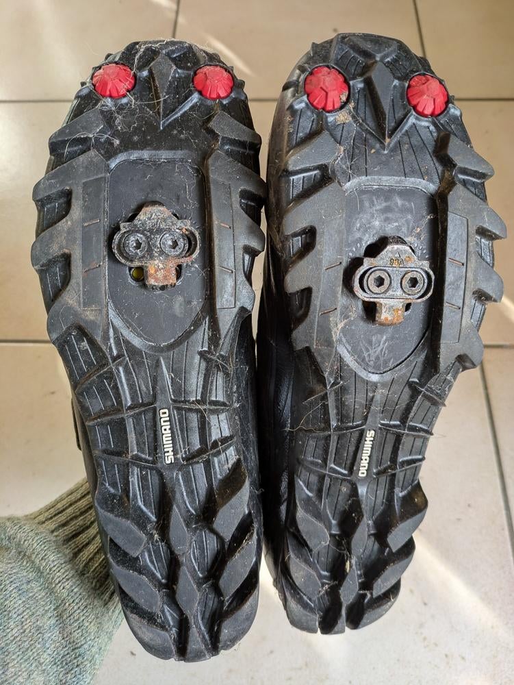 Chaussures de VTT Shimano, Ophalen, Zo goed als nieuw, Schoenen