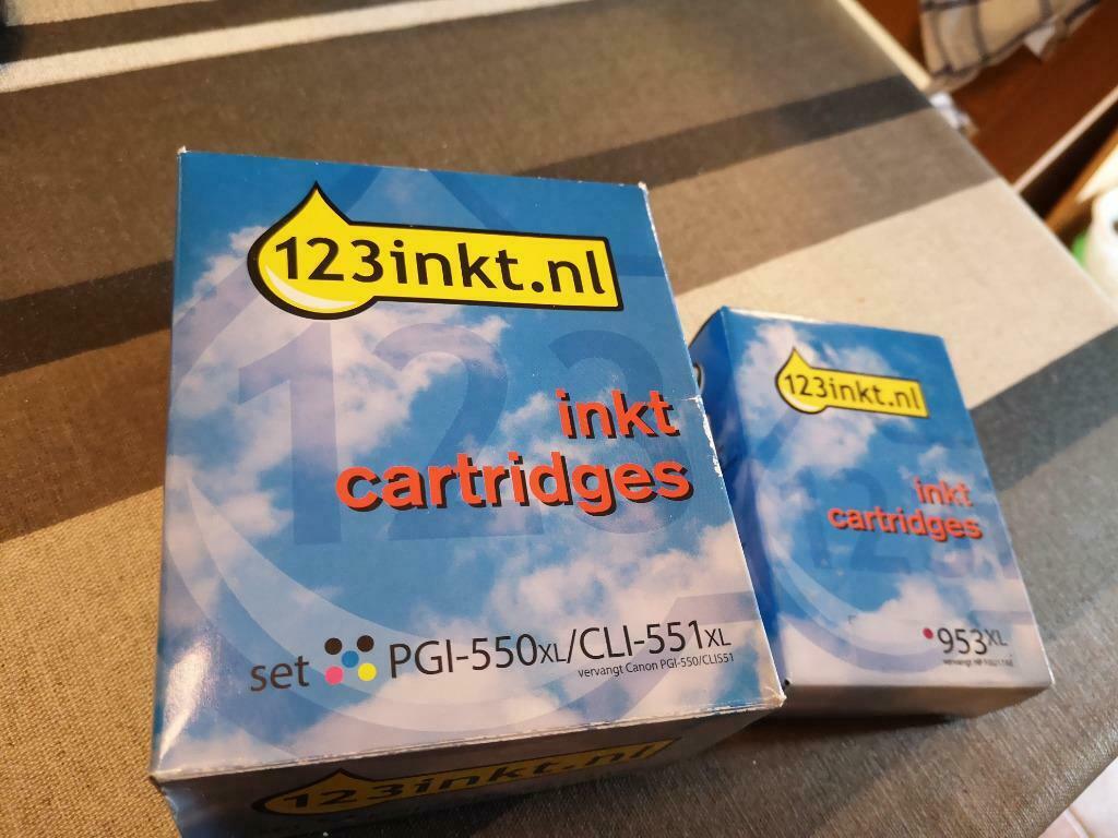 inktcartridges, Ophalen, Nieuw, Cartridge, Canon