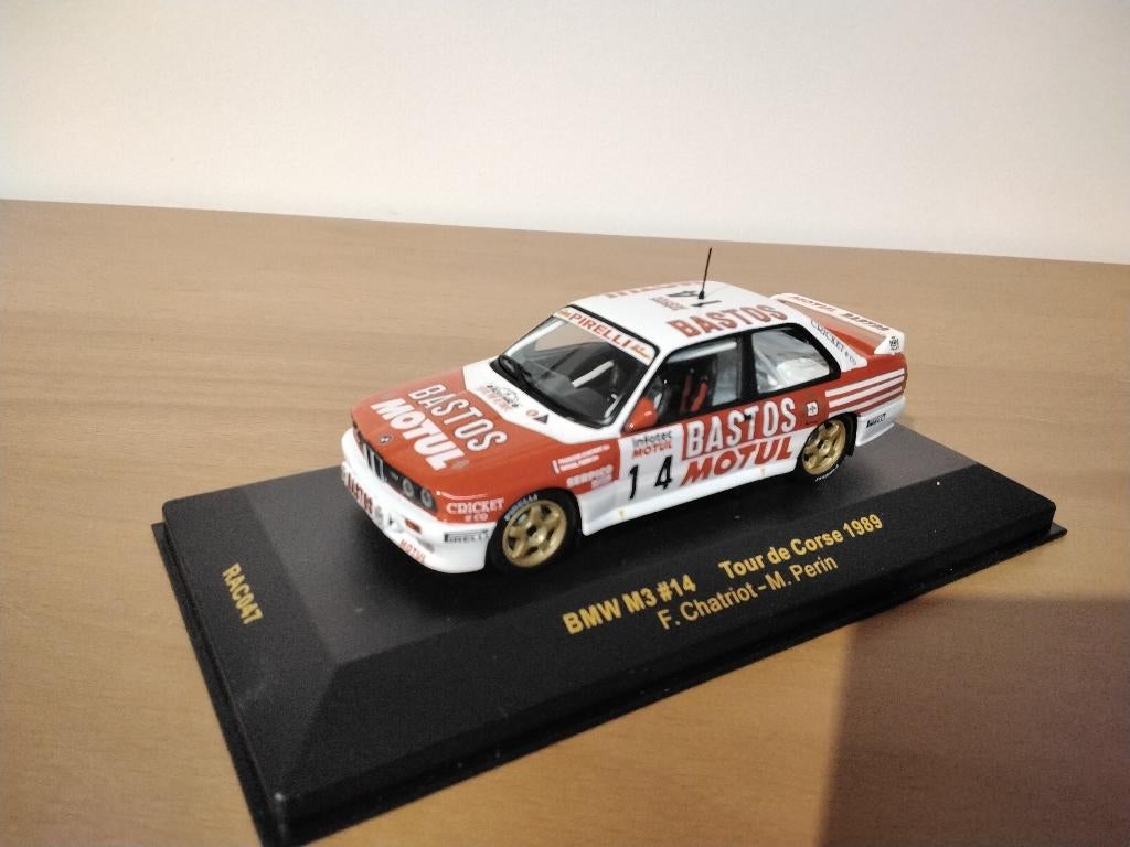 Bmw M3 e30 Tour de Corse Ixo 1/43, Enlèvement, Neuf, Voiture
