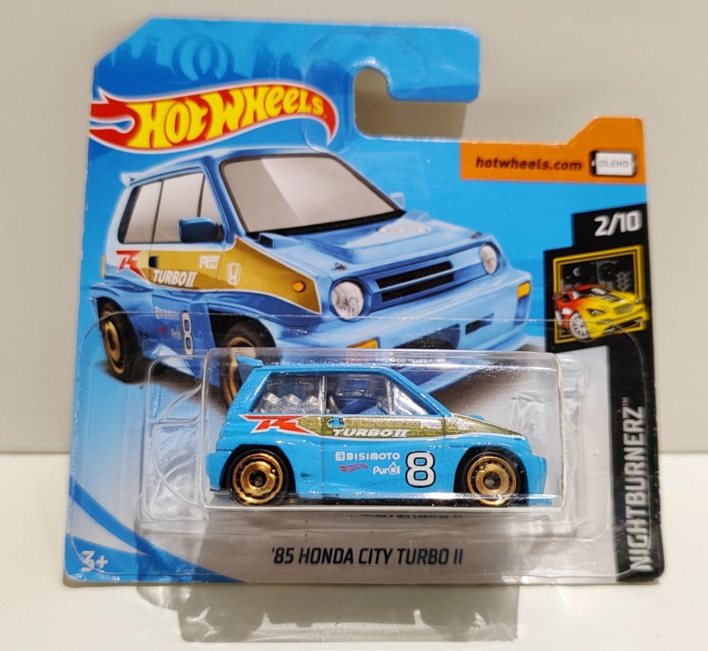 Hot Wheels '85 Honda City Turbo II Blauw Nightburnerz (2019), Ophalen of Verzenden