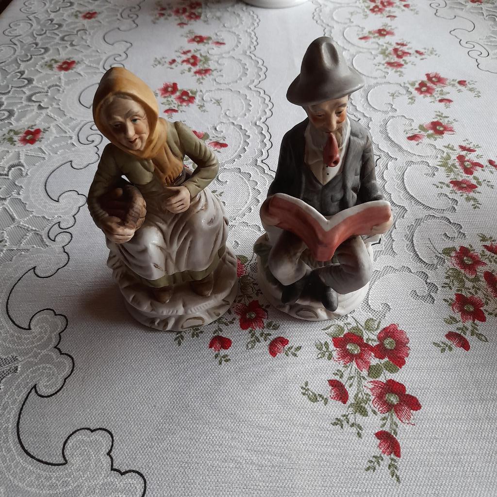 beeldjes oma en opa, Verzamelen, Ophalen of Verzenden, Zo goed als nieuw, Mens