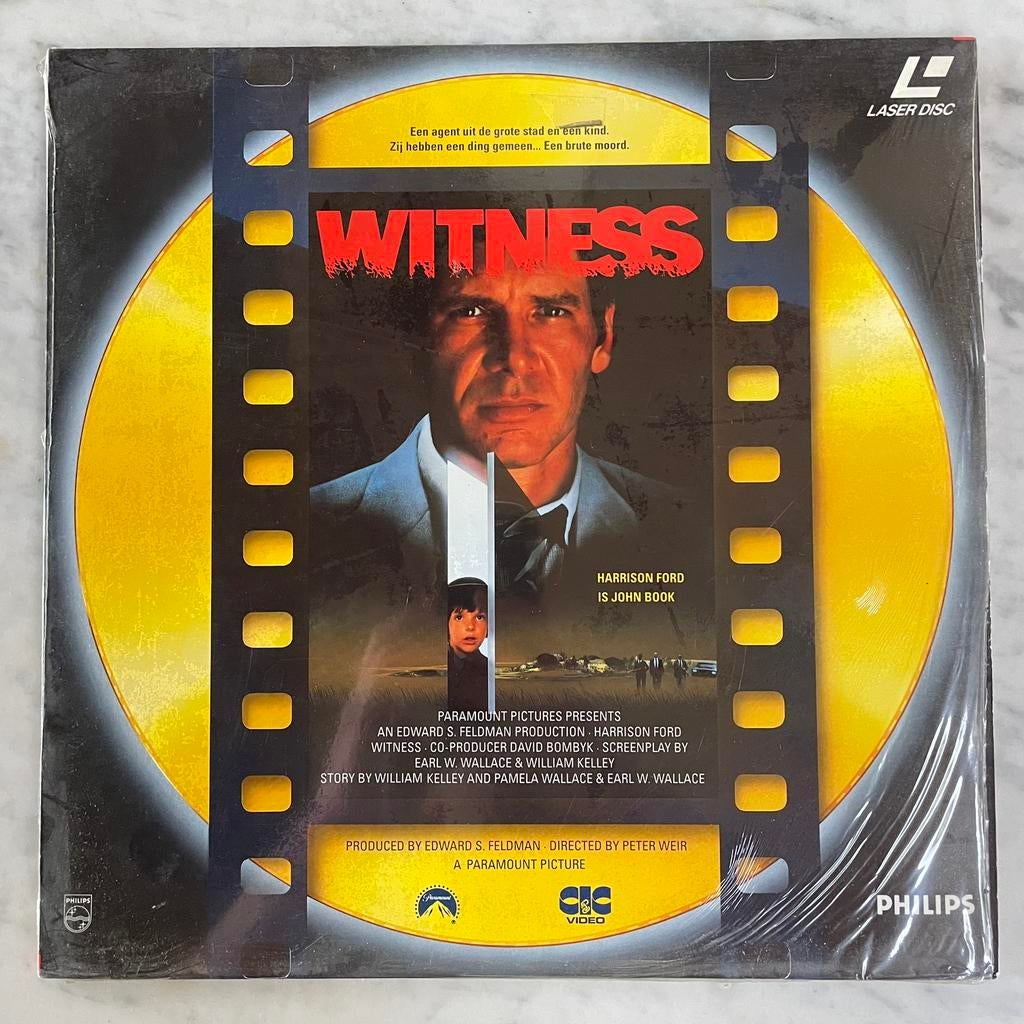 Witness - Laserdisc, Ophalen of Verzenden