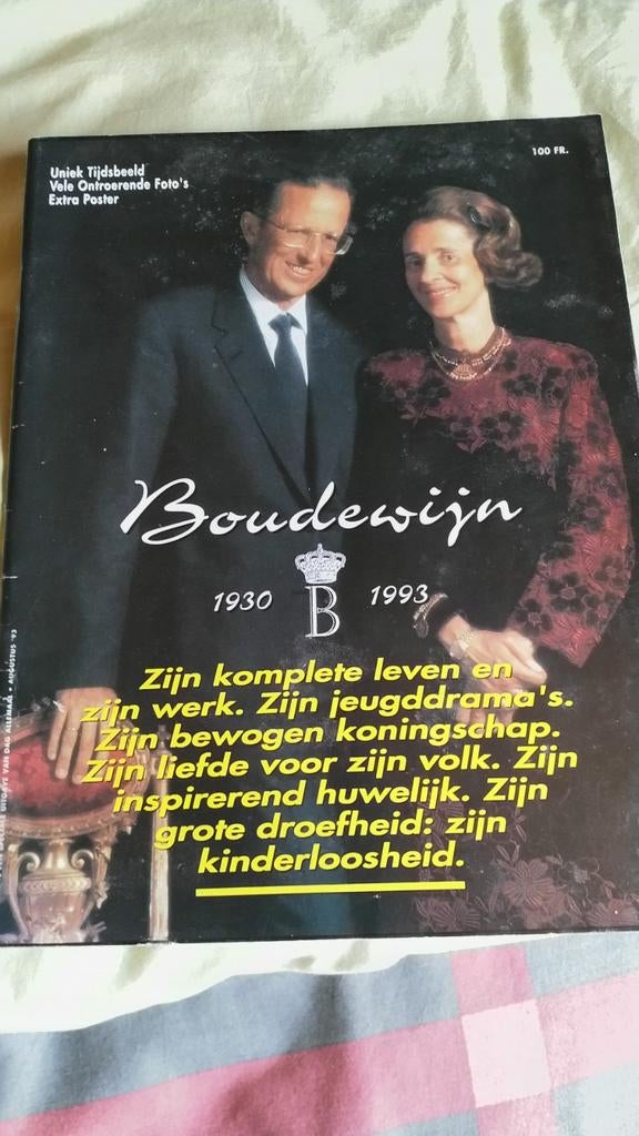 Koning Boudewijn tijdschrift 1930/1993, Ophalen of Verzenden, Zo goed als nieuw