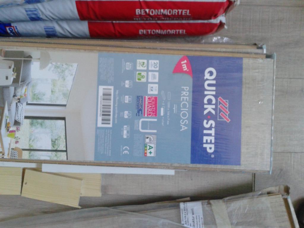 Parquet stratifié, Neuf, Crème, Parquet, Enlèvement