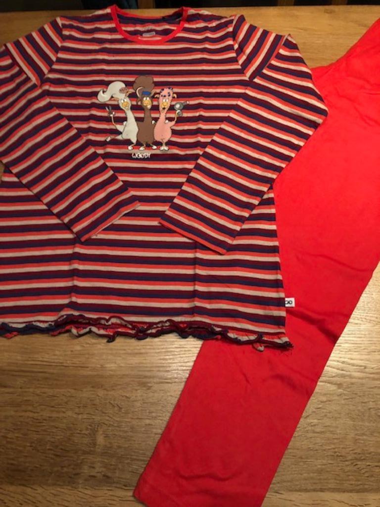 Woody pyjama Alpaca's maat 12 jaar, Nacht- of Onderkleding, Meisje, Ophalen of Verzenden, Zo goed als nieuw