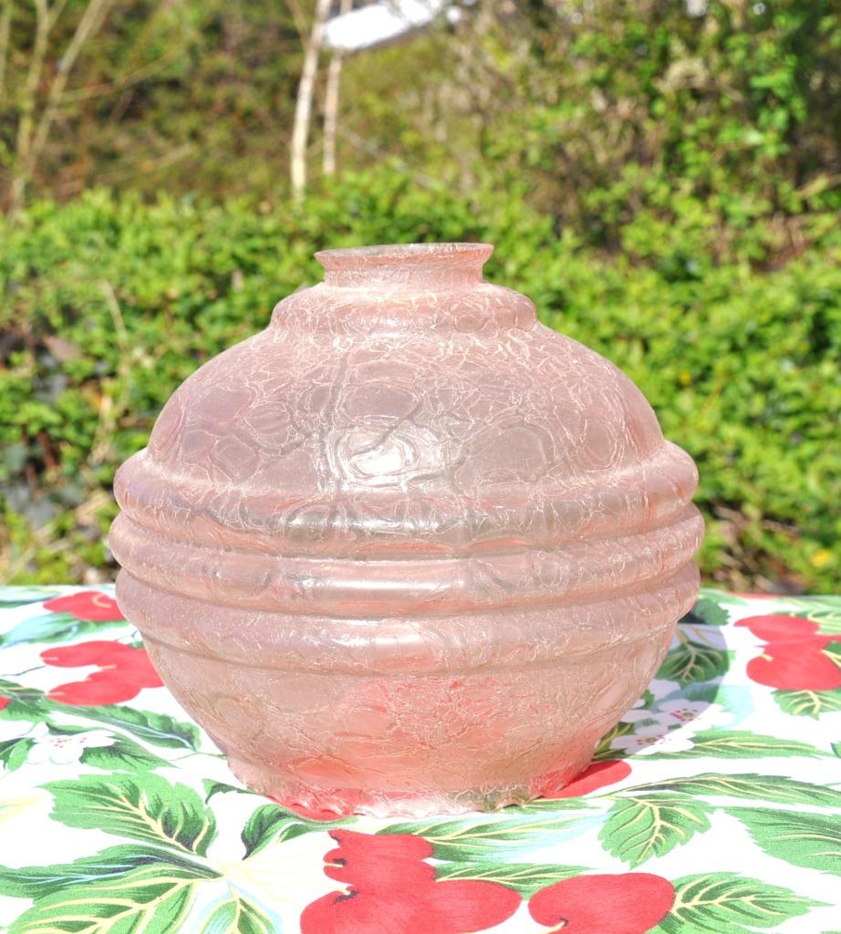 globe bobeche rose pour suspension, Enlèvement ou Envoi