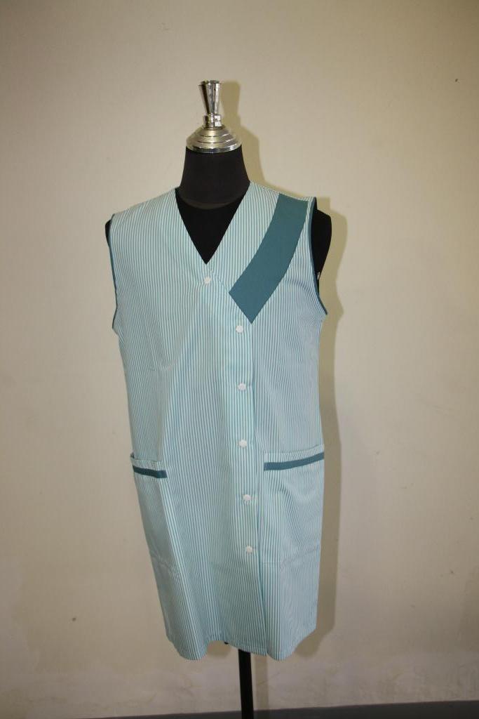 alsico groen witte schort met kl accent  ZM, Ophalen of Verzenden, Nieuw, Groen, Schort