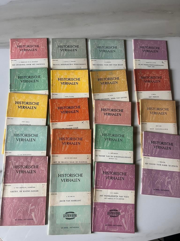 De Sikkel Antwerpen - hystorische verhalen 19 stuks, Enlèvement ou Envoi