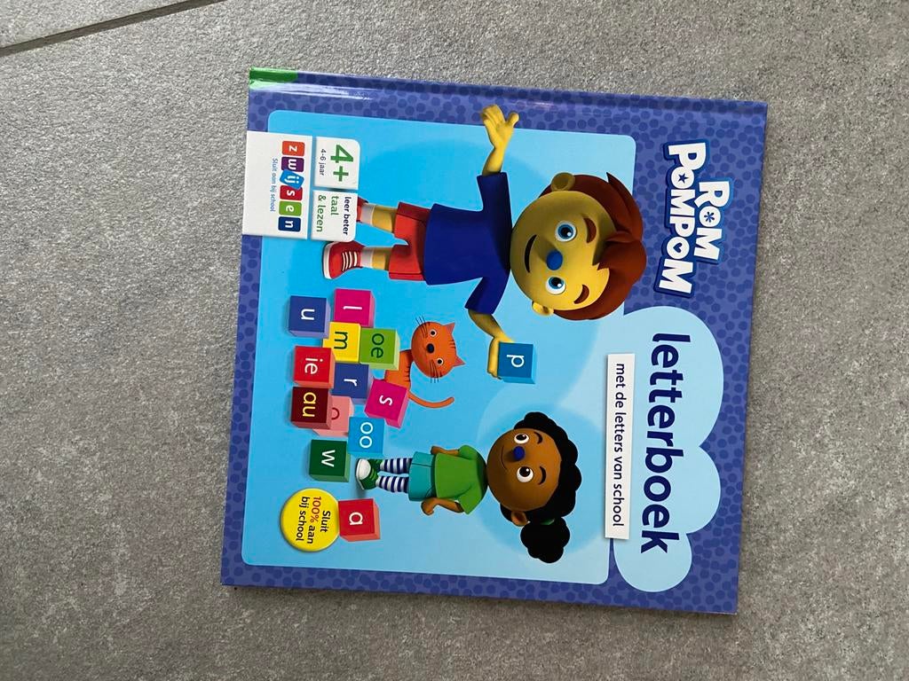 Rom Pompom letterboek, Boeken, Ophalen, Zo goed als nieuw