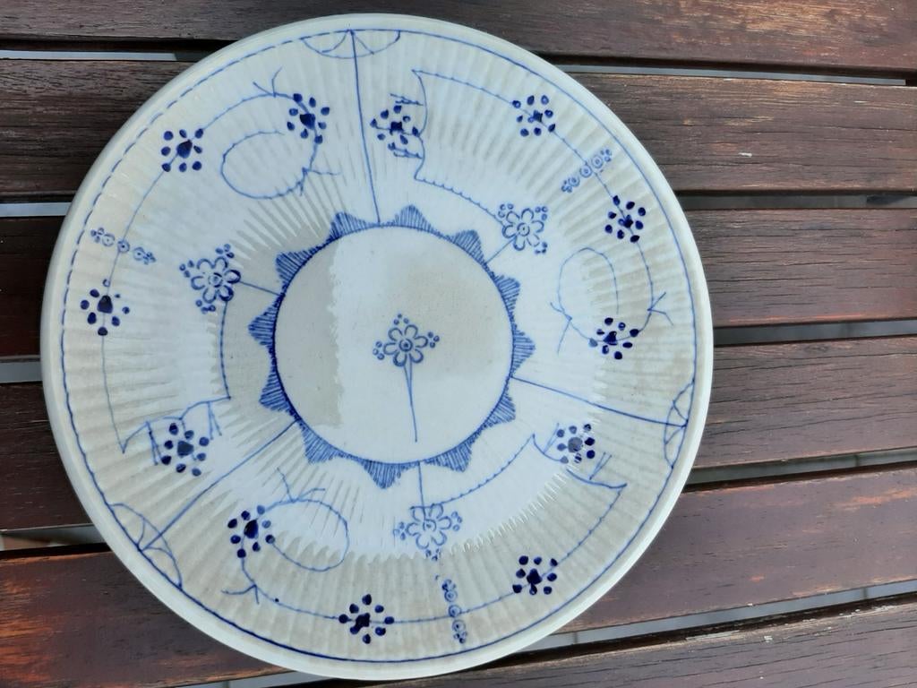 Une assiette à dessert sarreguemines copenhague, Enlèvement ou Envoi