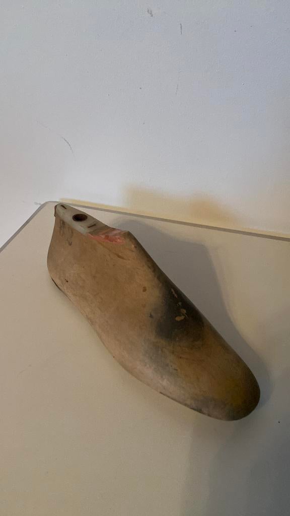 oude houten schoenleest, Antiek en Kunst, Ophalen of Verzenden