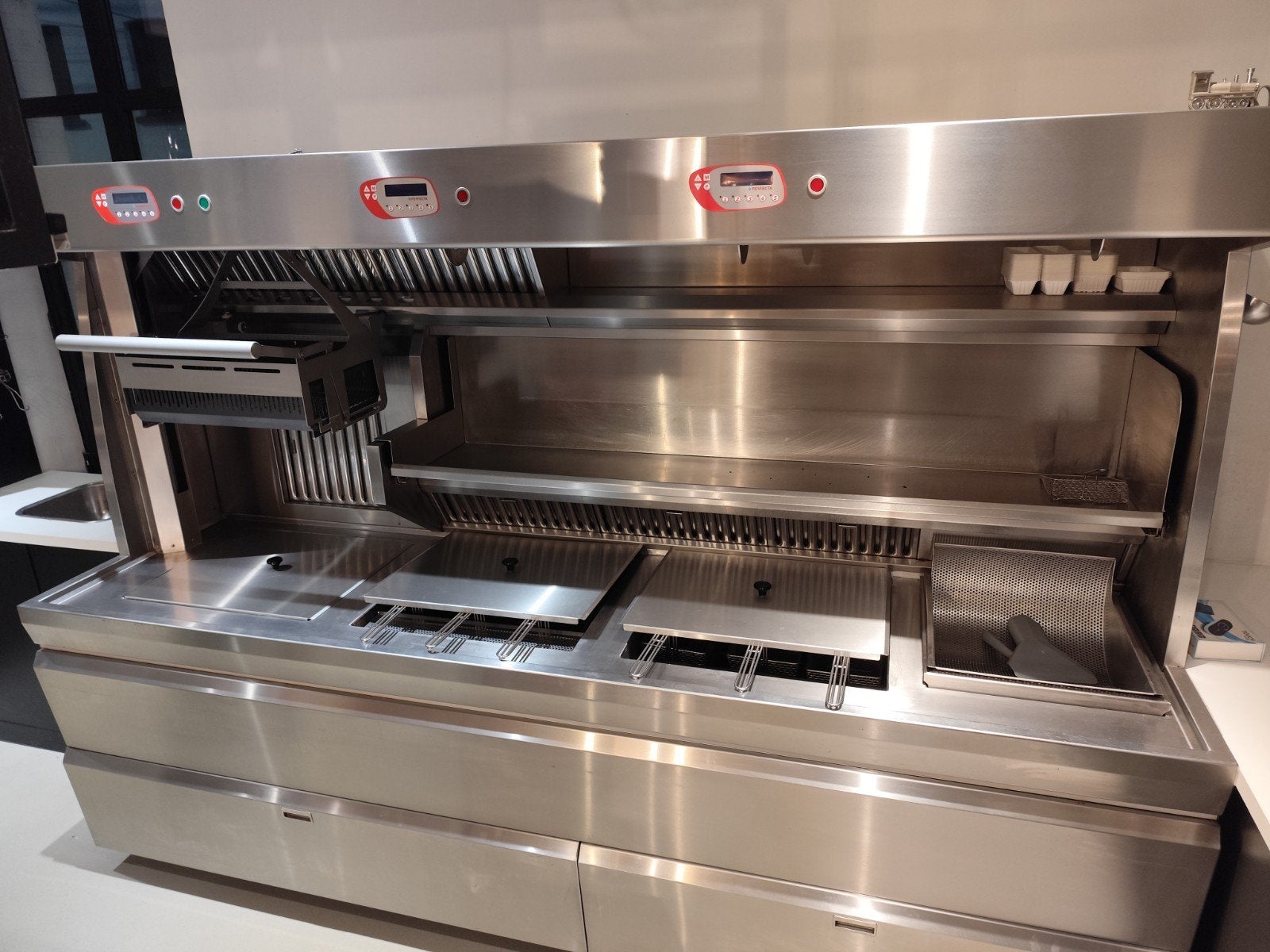 Friteuse Perfecta volautomatisch met transfer 10kg, Ophalen, Gebruikt, Fornuis, Frituur en Grillen
