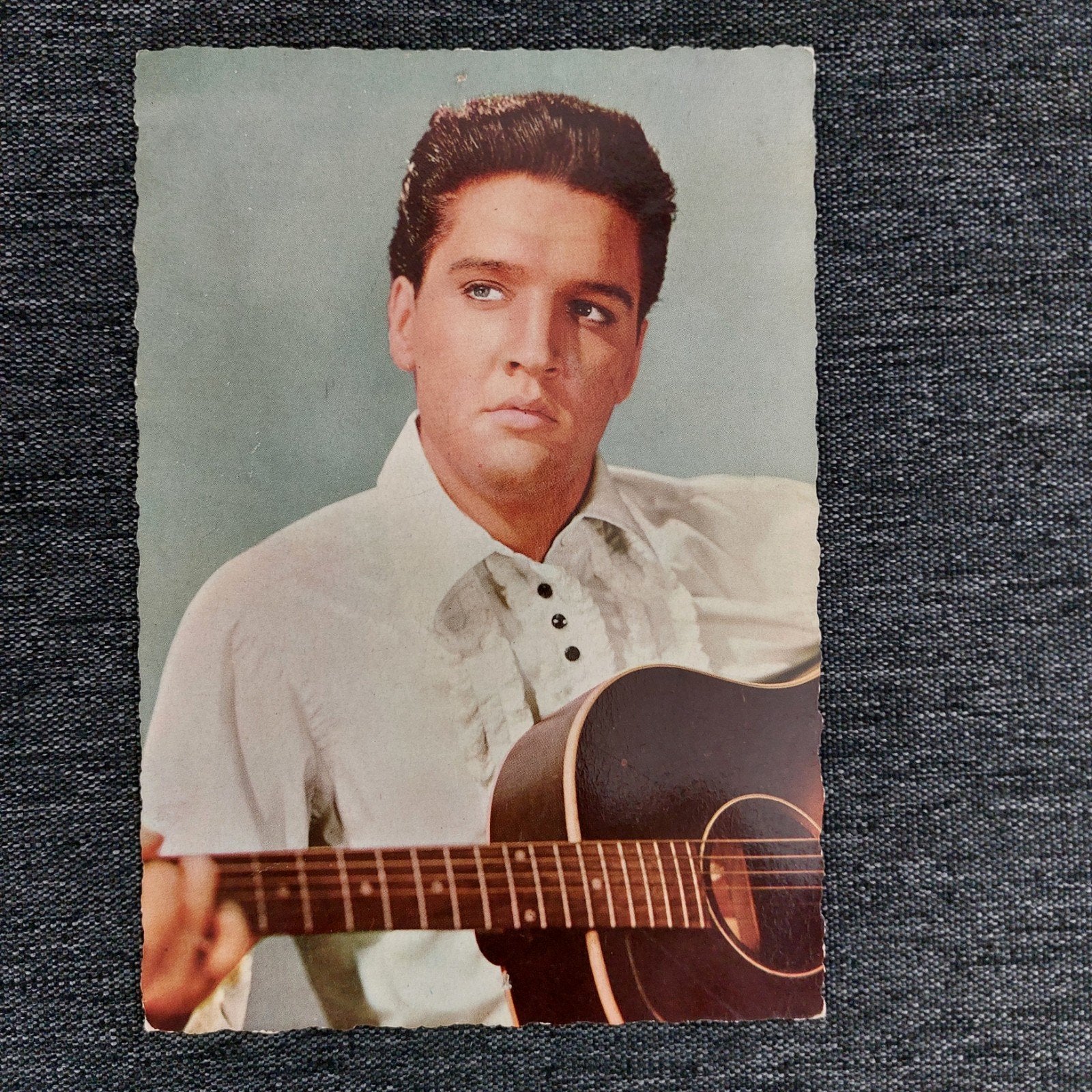 oude postkaart Elvis Presley, Ophalen of Verzenden