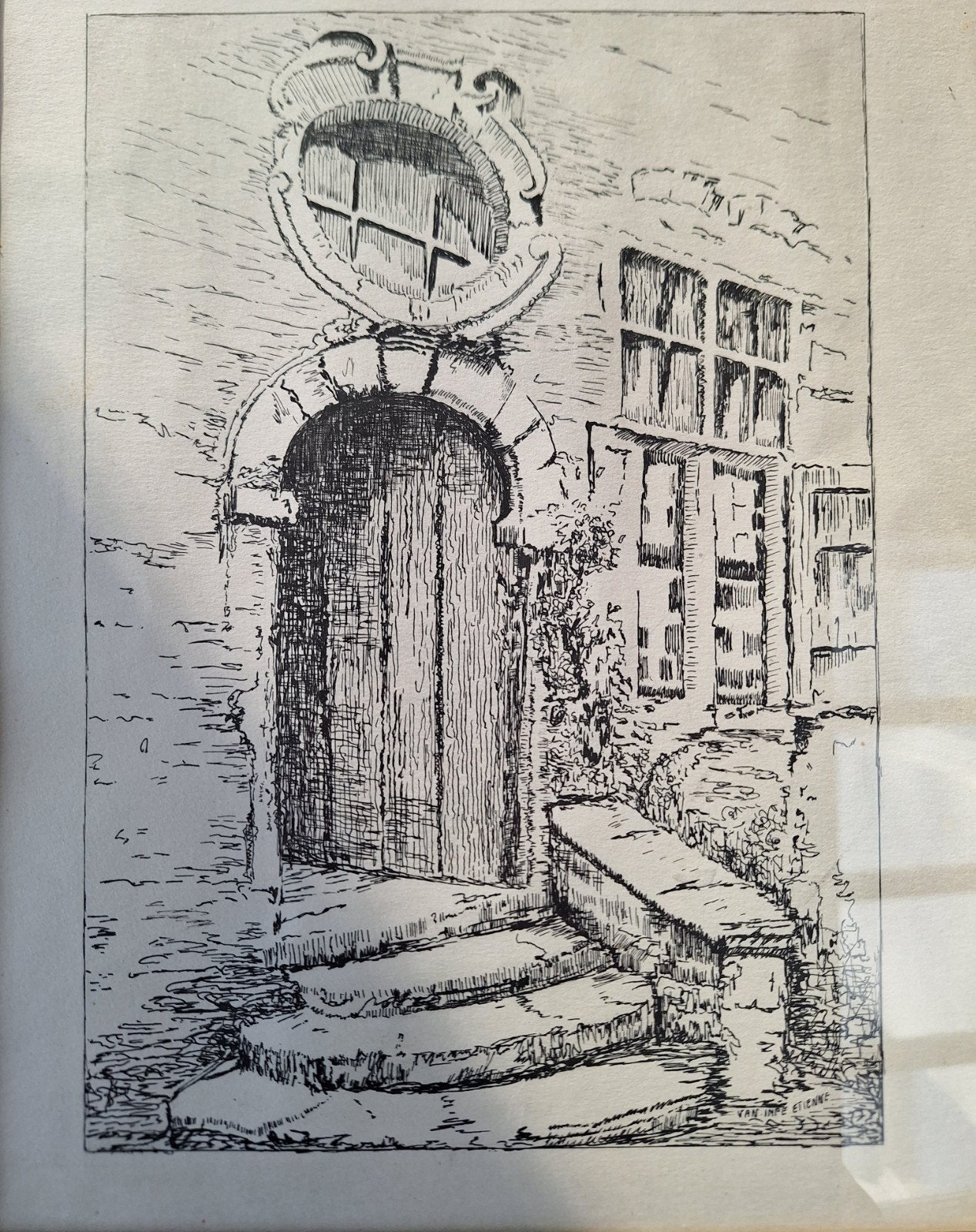 tekening Van Impe Etienne, Ophalen of Verzenden