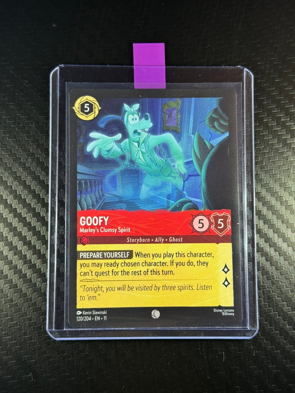 Goofy | Marley's Clumsy Spirit | Non Holo | #120/204, Verzenden, Nieuw, Losse kaart