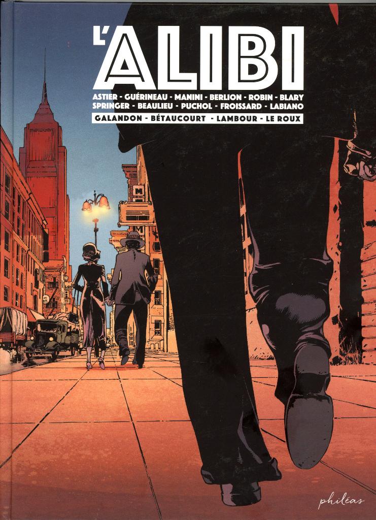 L' Alibi (BD auteurs multiles) Ed Philéas  2023, Boeken, Eén stripboek, Ophalen of Verzenden, Zo goed als nieuw