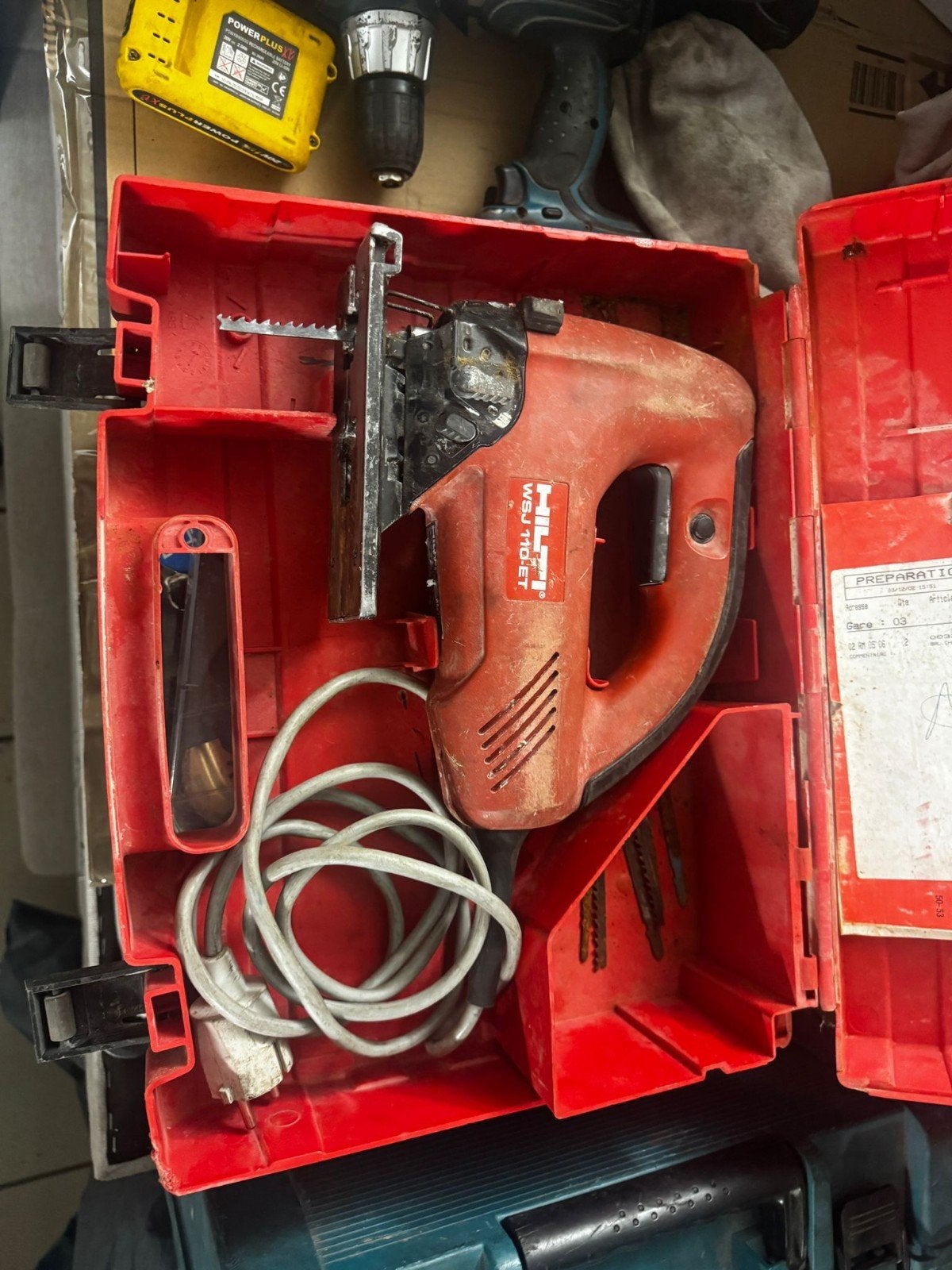 wipzaag hilti, Doe-het-zelf en Bouw, Gereedschap | Boormachines, Variabele snelheid, Overige typen, Ophalen of Verzenden, Gebruikt