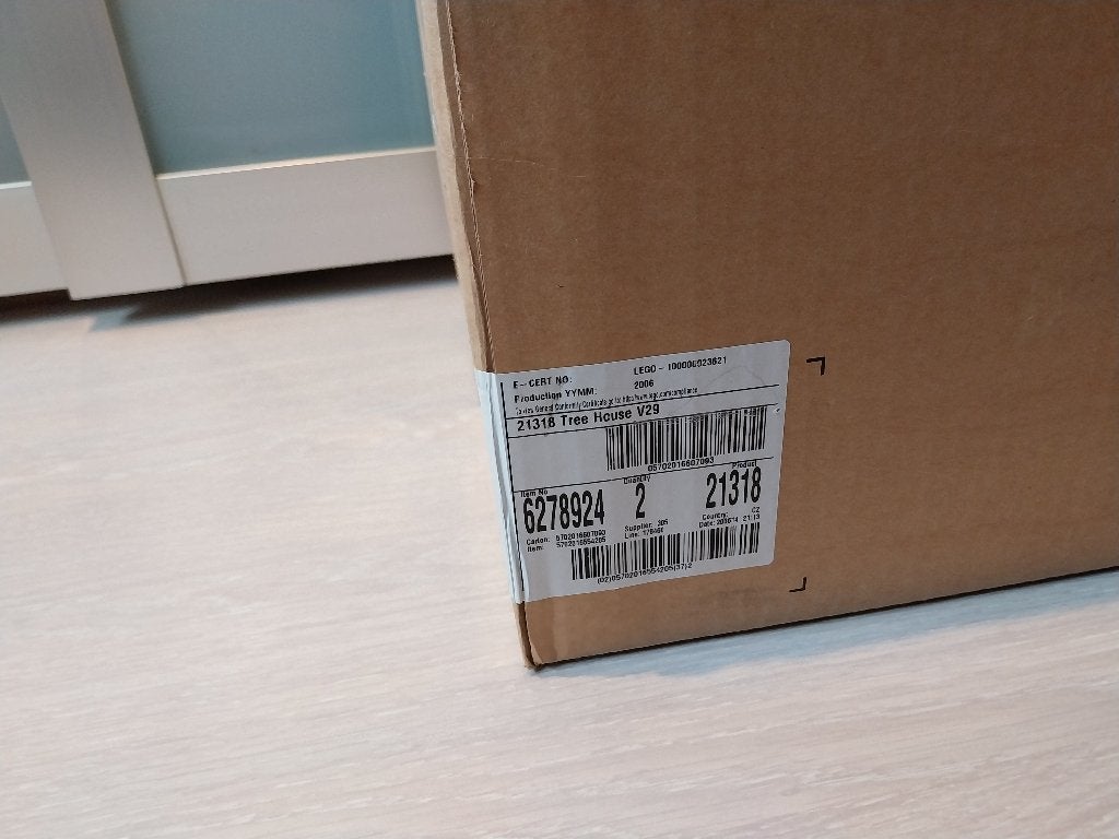 Lego 21318 boomhut, Lego, Nieuw, Ophalen of Verzenden, Ideas