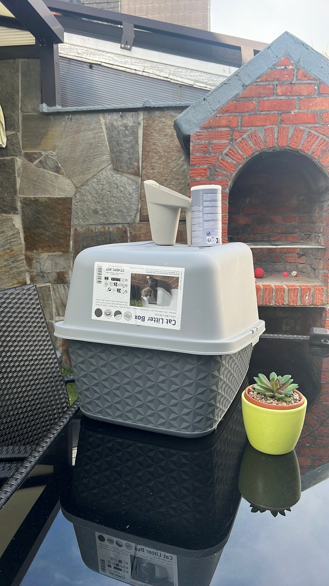 Kattenbak te koop, Dieren en Toebehoren, Ophalen, Zo goed als nieuw, Gesloten