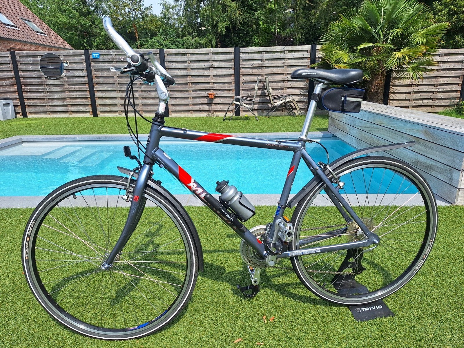 merida heren - sportfiets, Ophalen, 28 inch, Velgrem, Zo goed als nieuw