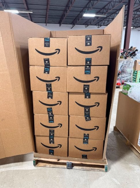 2 jou partij handel kleding retour mix pallet schoene, Ophalen, Nieuw