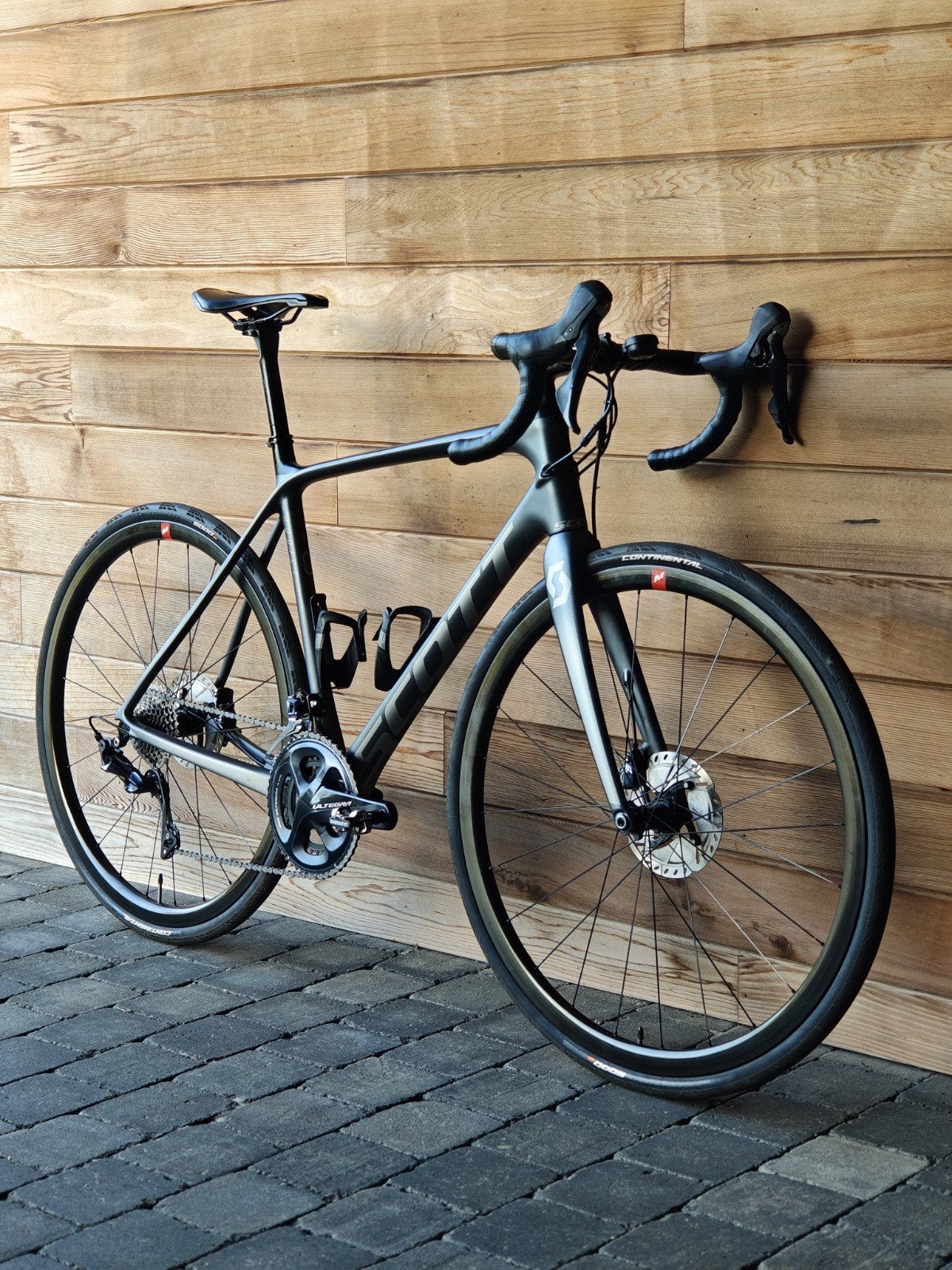 Koersfiets Scott Addict 10 met carbon wielen, Fietsen en Brommers, Overige merken, 28 inch, Carbon, Heren