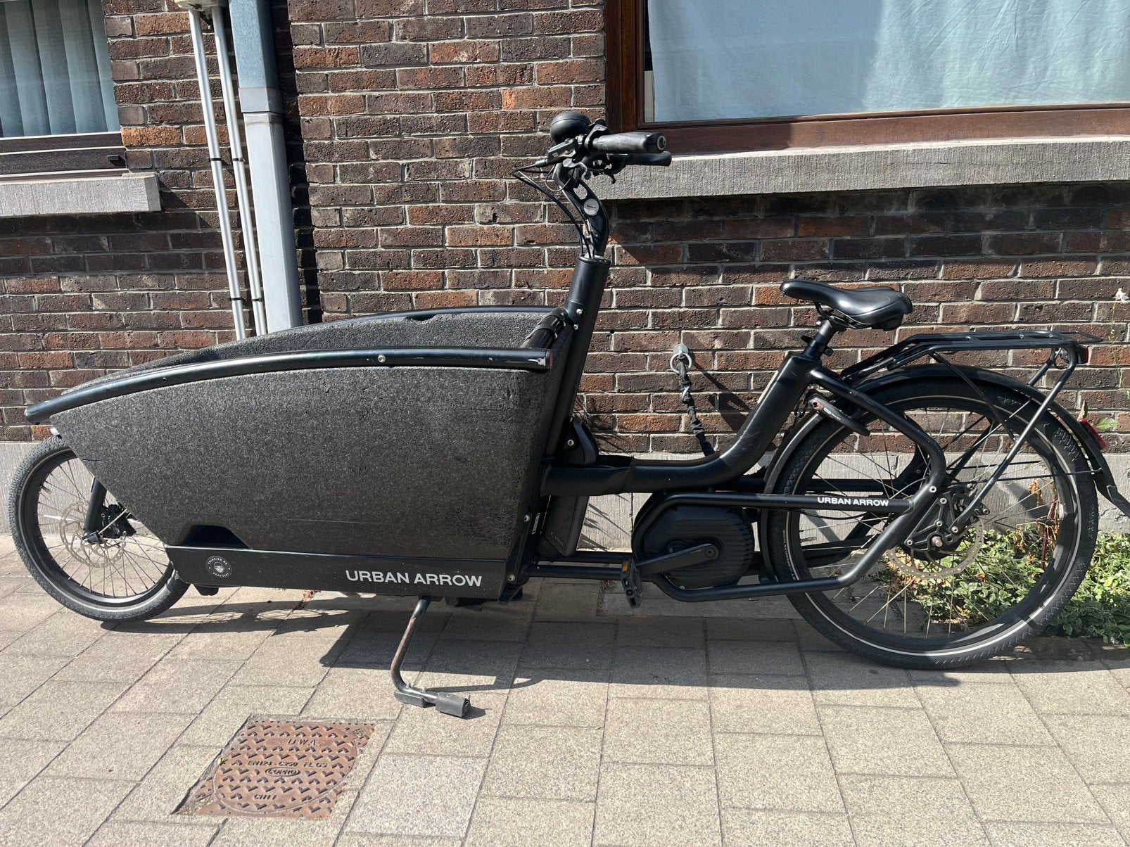 Urban Arrow bakfiets, Ophalen, Gebruikt