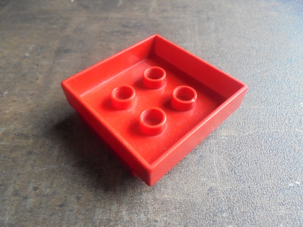 Lego Duplo Container Box 3,5x3,5 (zie foto's), Kinderen en Baby's, Speelgoed | Duplo en Lego, Ophalen of Verzenden, Gebruikt, Losse stenen