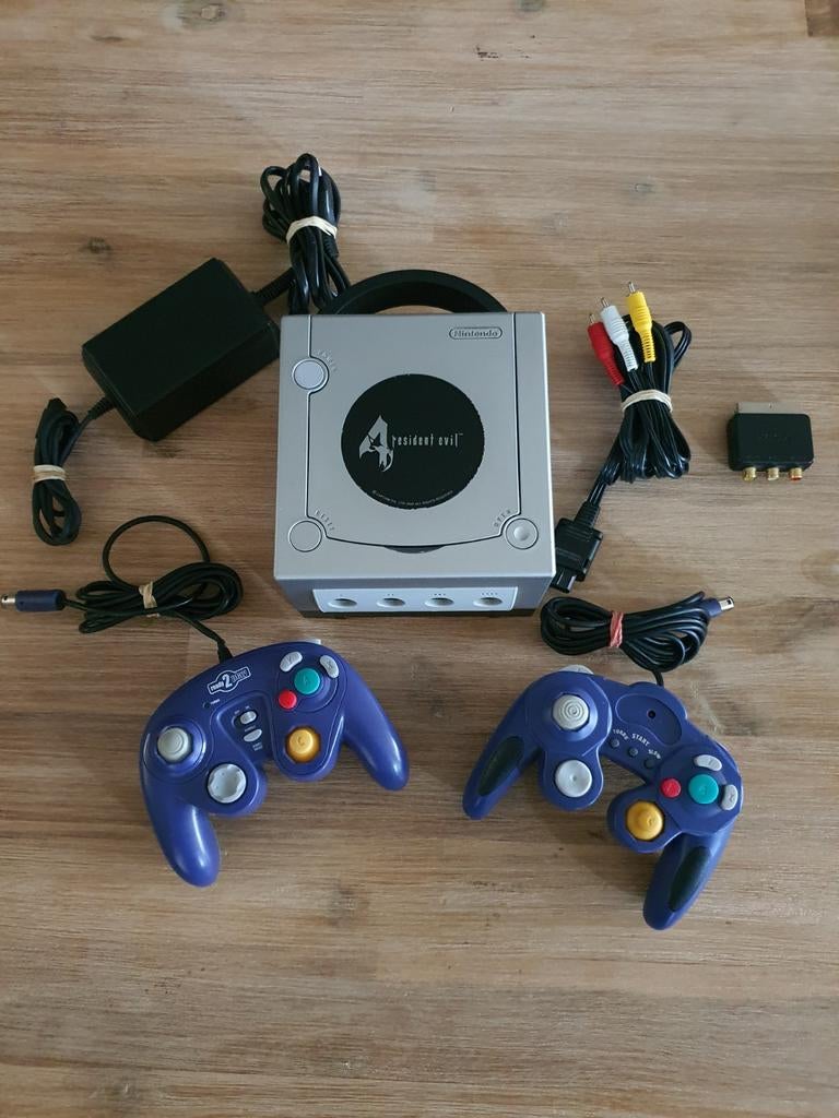 Nintendo gamecube limited resident evil editie + SD2SP2, Ophalen