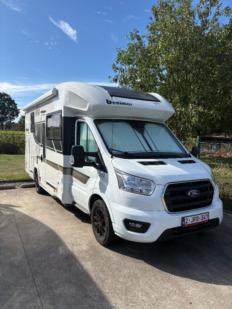 mobilhome Benimar Tessoro 488, Caravans en Kamperen, Automaat, Ringverwarming, Ford, Diesel