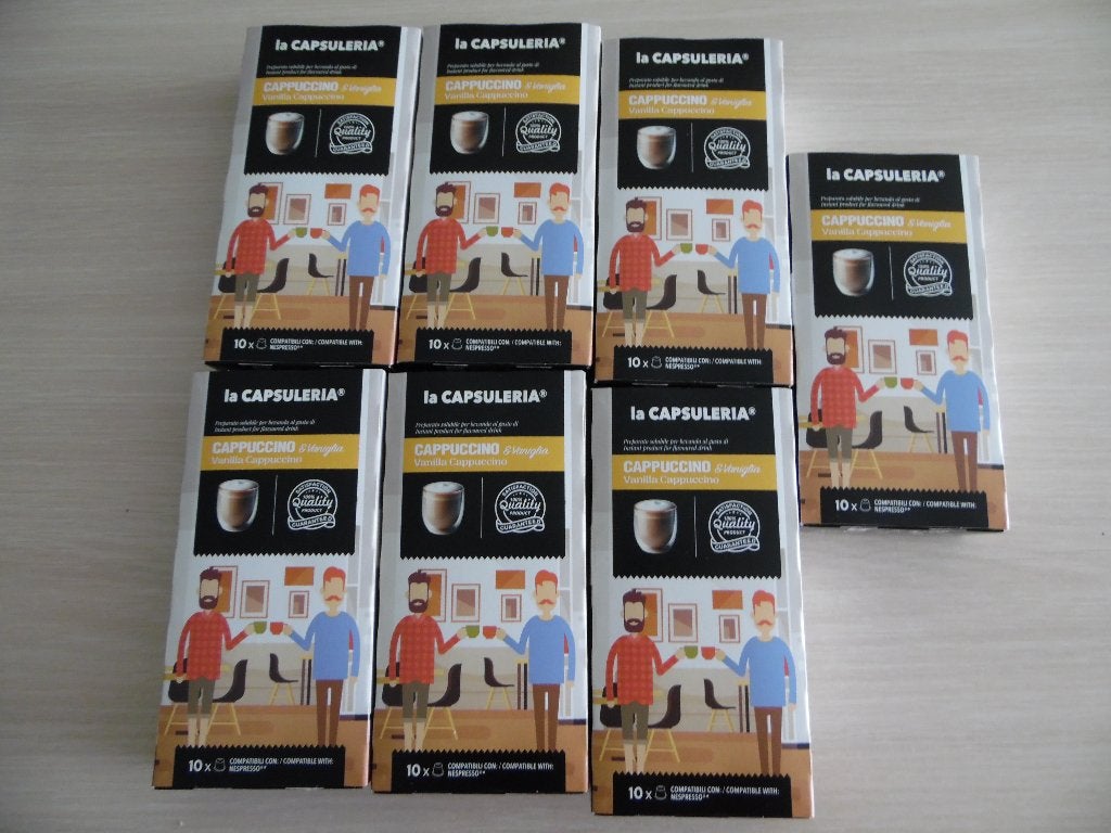 CAPPUCINO VANILLE  70 CAPSULES   NESPRESSO, Enlèvement ou Envoi