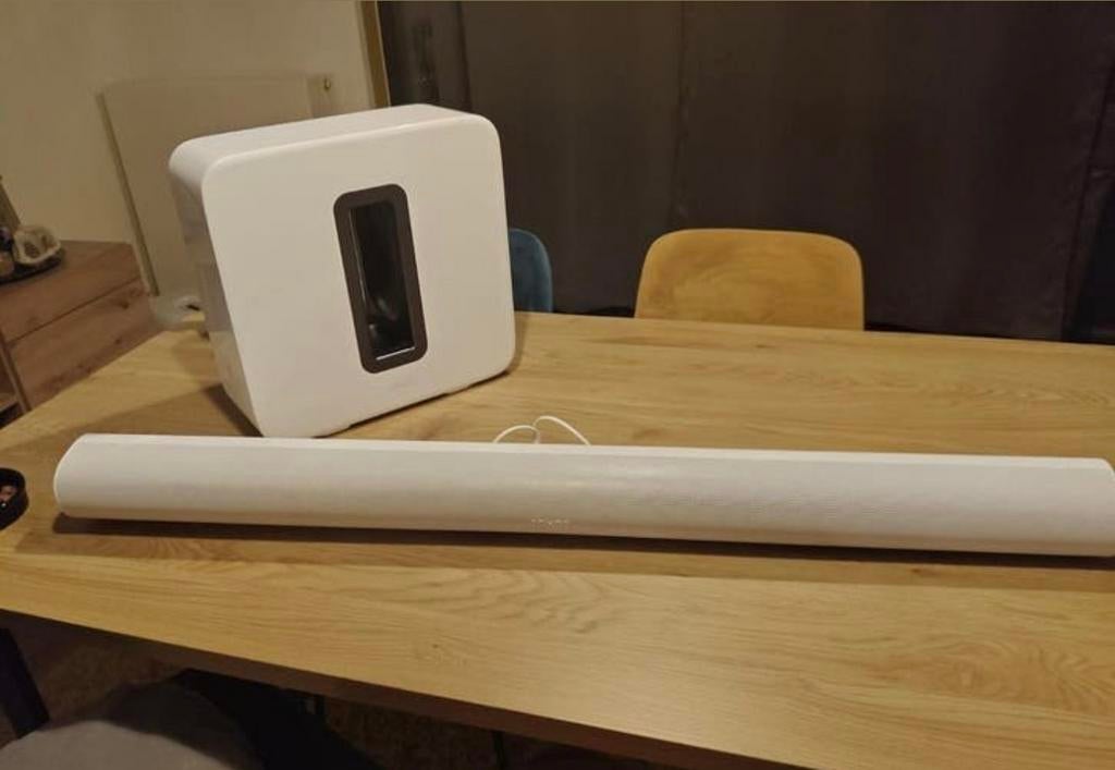 Sonos Arc + Sub Gen 3 te koop / wit / goede staat, Audio, Tv en Foto, Ophalen of Verzenden