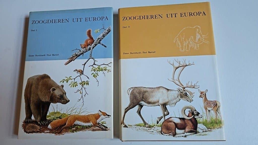 Artis : Zoogdieren uit Europa : Deel I en deel II, Boeken, Ophalen
