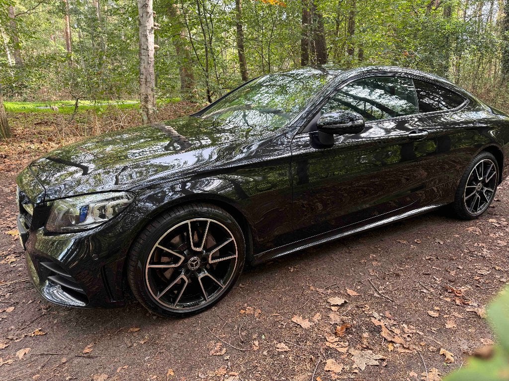 Mercedes C Coupé, Auto's, Automaat, Achterwielaandrijving, 1600 cc, Zwart