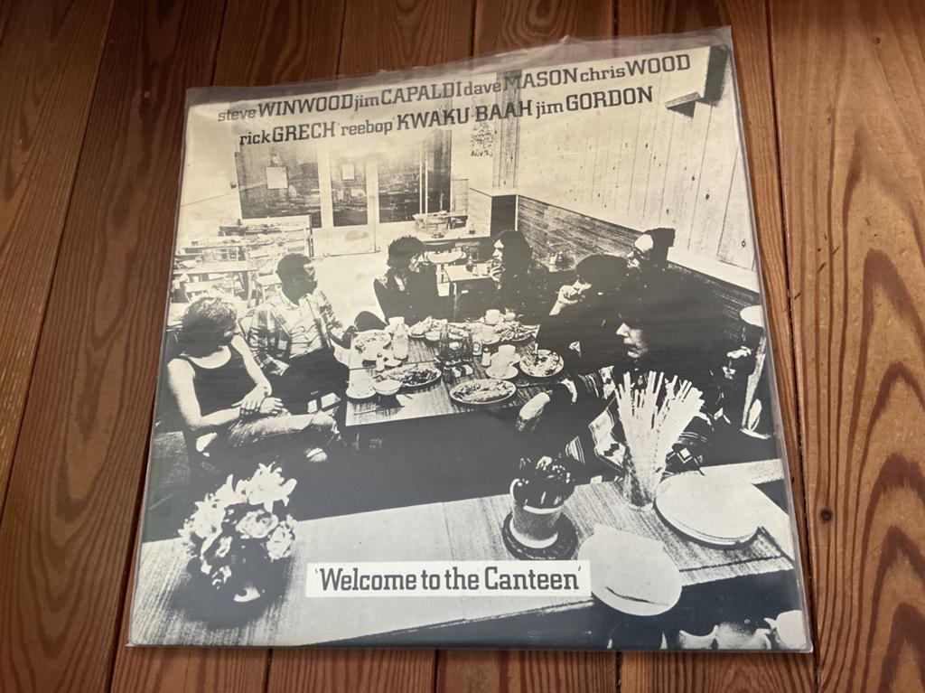 LP Winwood/ Capaldi/ Mason/Wood - welcome to the canteen, Ophalen of Verzenden, Gebruikt