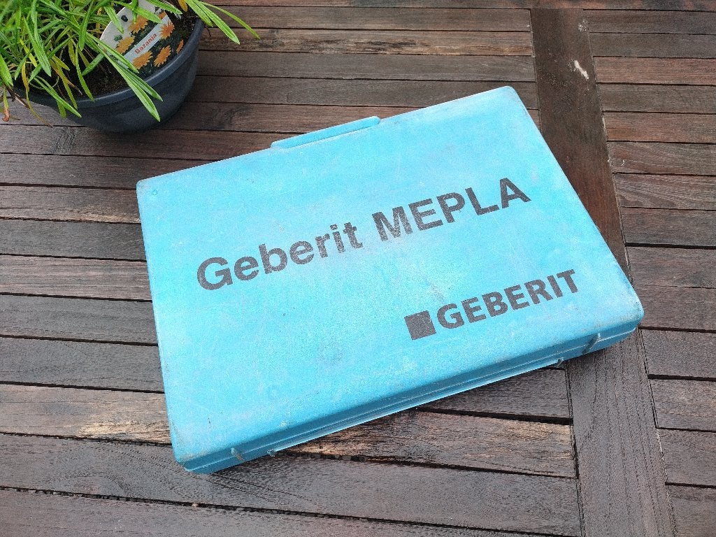 Geberit MEPLA buig- of plooigereedschap - voor onderdelen, Ophalen of Verzenden, Gebruikt