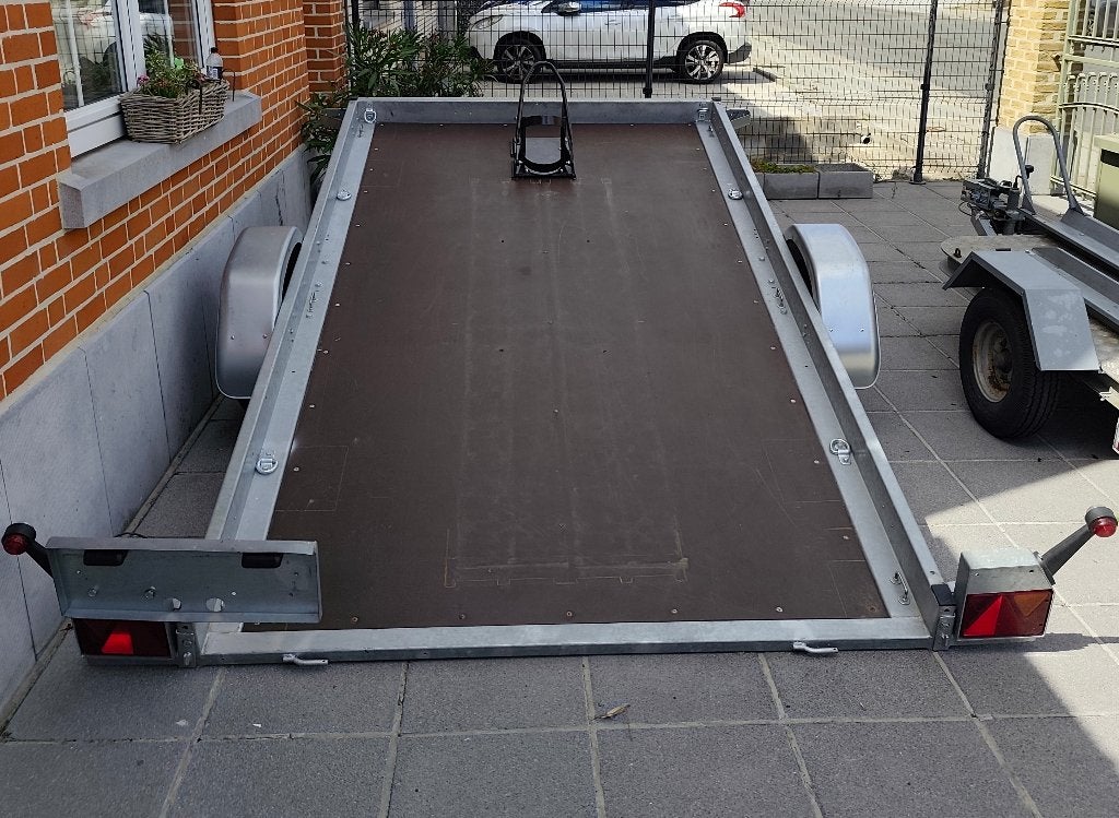 Kiepwagen van 750 kg, Ophalen, Zo goed als nieuw