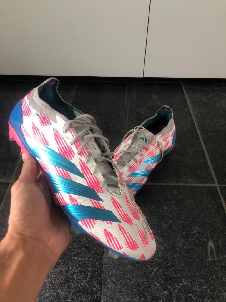 Adidas Predator Elite FG (44 2/3), Verzenden, Zo goed als nieuw, Schoenen