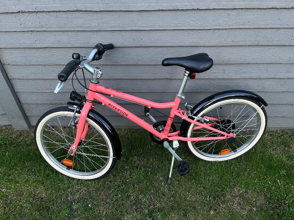 Vélo fille Riverside 500 6 - 9 ans, Vitesses, Frein sur jante, Utilisé, Décathlon