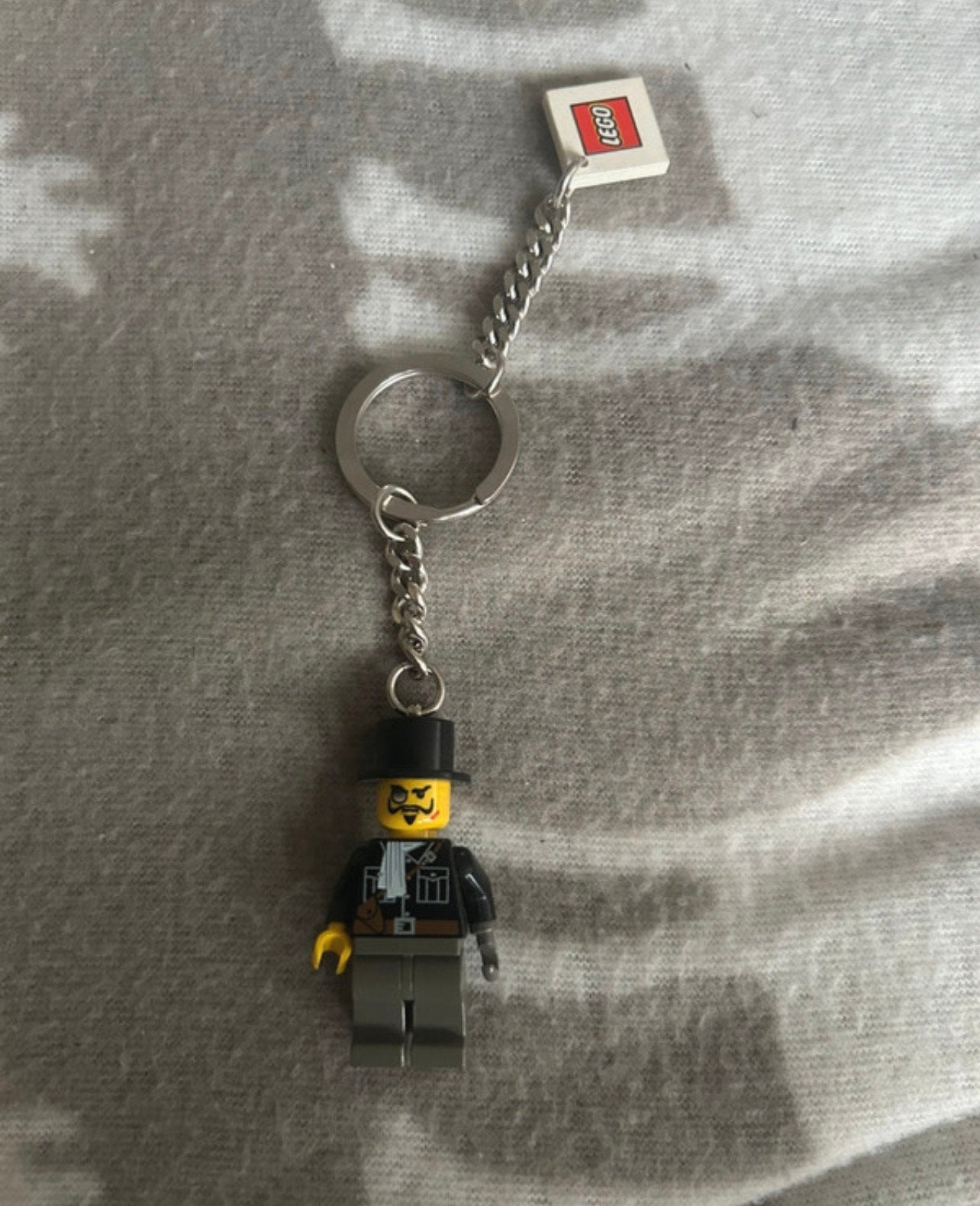 Zeldzame Vintage LEGO Adventurers Sam Sinister Sleutelhanger, Verzamelen, Ophalen of Verzenden, Zo goed als nieuw