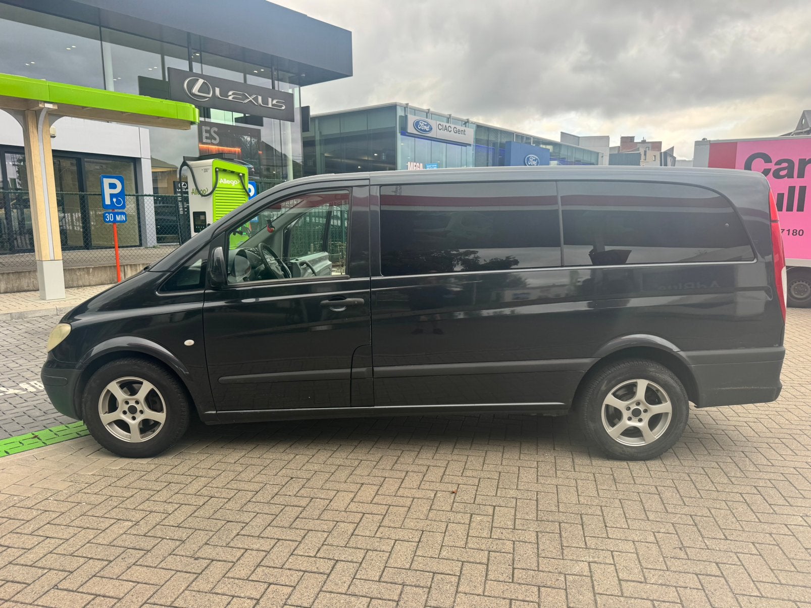 Mercedes Vito dubbel cabine, Autos, Achat, Boîte manuelle, Tissu, Euro 4